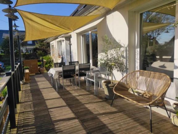 Chambres D'Hotes Et Gite D'Etape Avel Glaz Morlaix Eksteriør billede